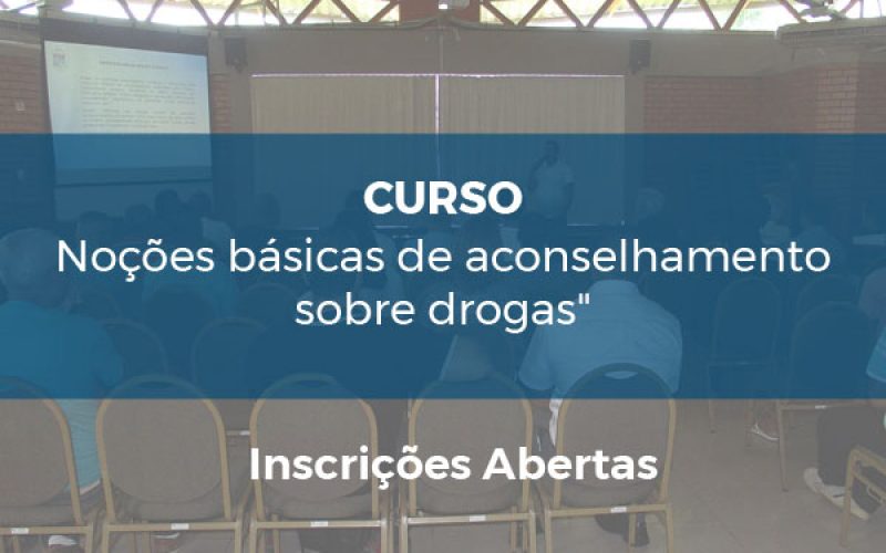 Noções básicas de aconselhamento sobre drogas