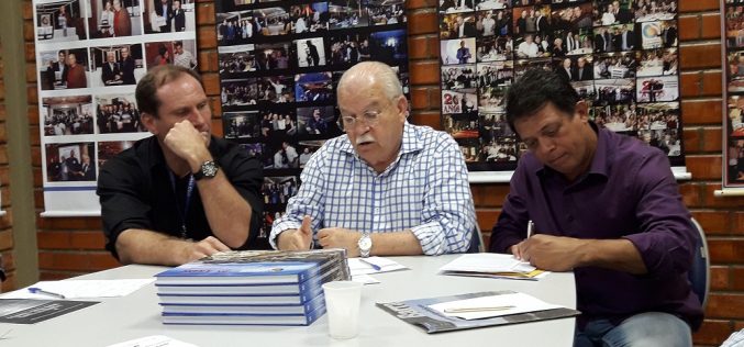 Novos Administradores da Barra se apresentam para a Diretoria da CCBT na Reunião de 03.10.2017