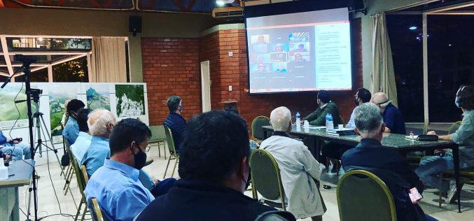 CONFERÊNCIA HÍBRIDA COM O SECRETÁRIO MUNICIPAL DO MEIO AMBIENTE,  EDUARDO CAVALIERE, E O SUBPREFEITO DA BARRA, RAPHAEL LIMA