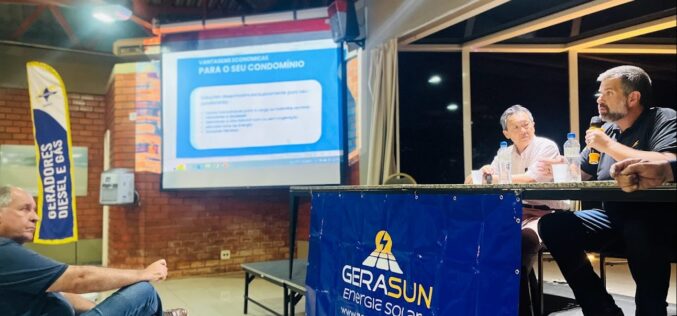 “Economia Sustentável: GERASUN e CCBT realizam evento que discute a Redução de Custos em Condomínios com Energia Solar e Geradores”