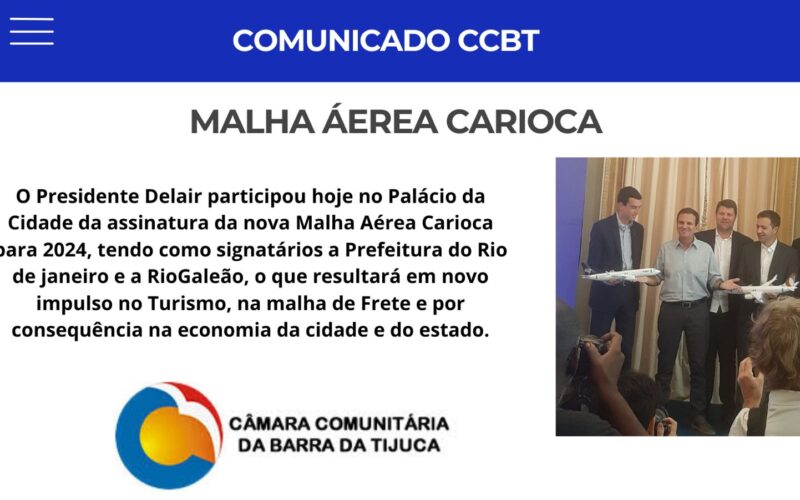 MALHA ÁEREA CARIOCA